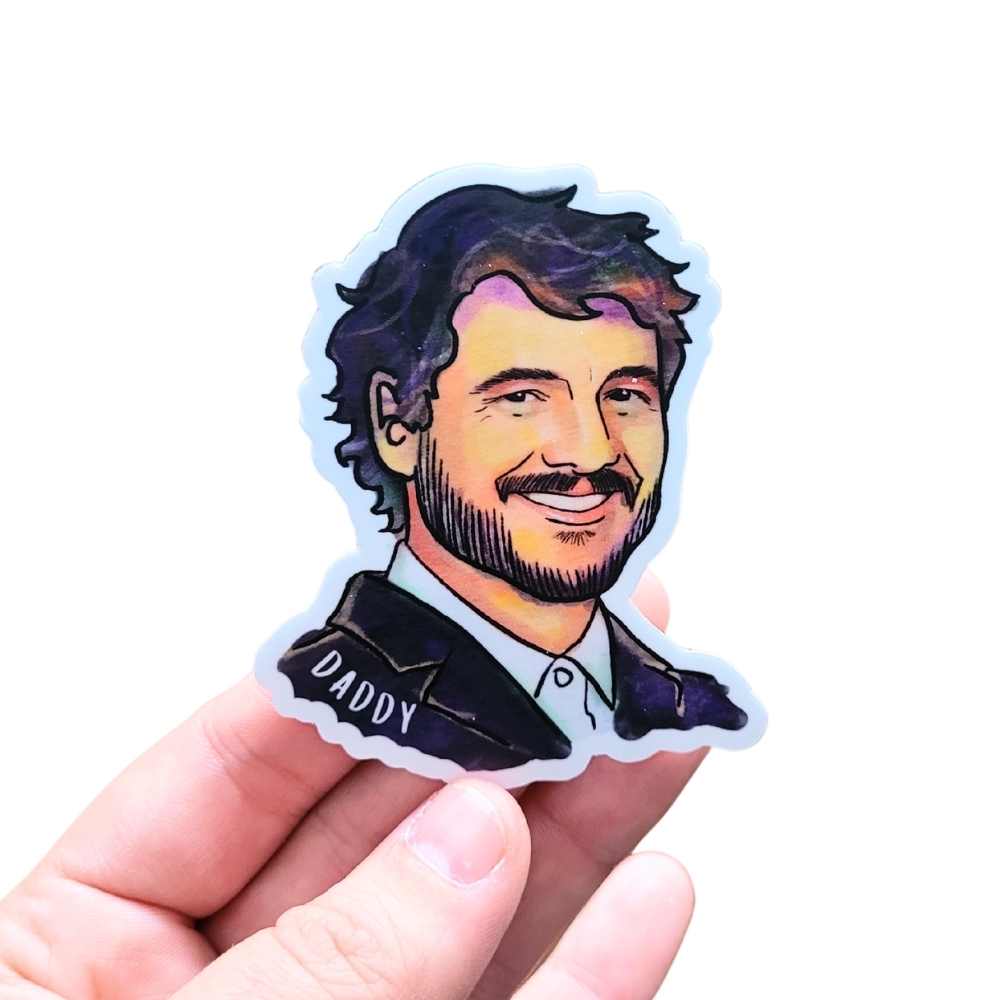Pedro Pascal Daddy Sticker | Salt & Paper – Salt and Paper